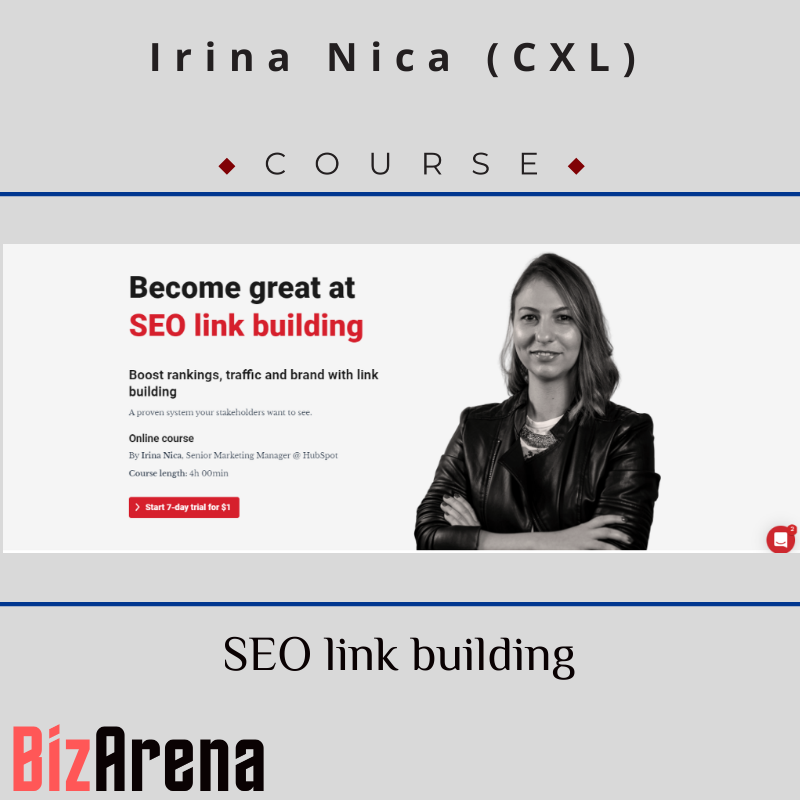 Irina Nica (CXL) - SEO link building
